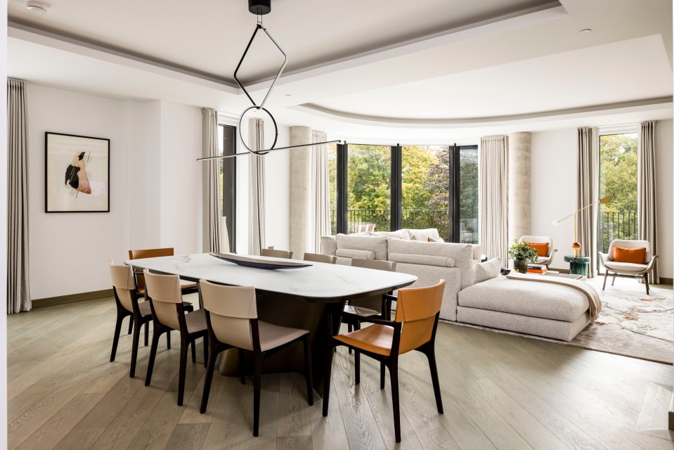Yours for just £60m: New flats with private sauna and views of Hyde Park hit the market